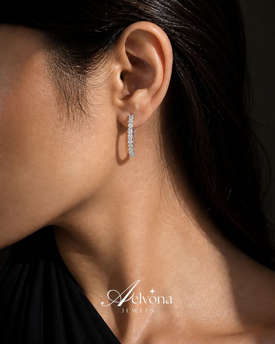 Lumière Silver 925 Hoops