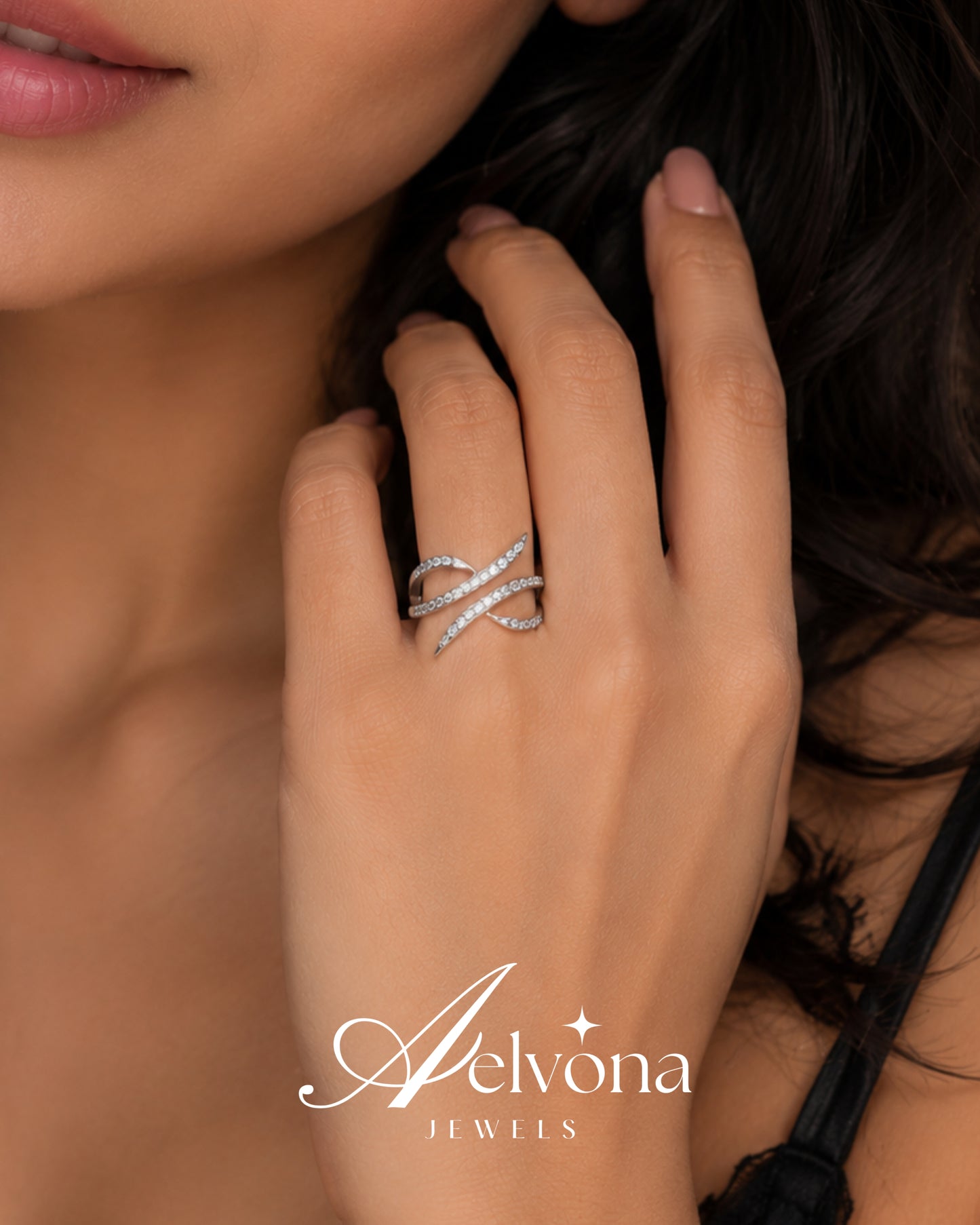 Elysian Leaf Silver 925 Ring