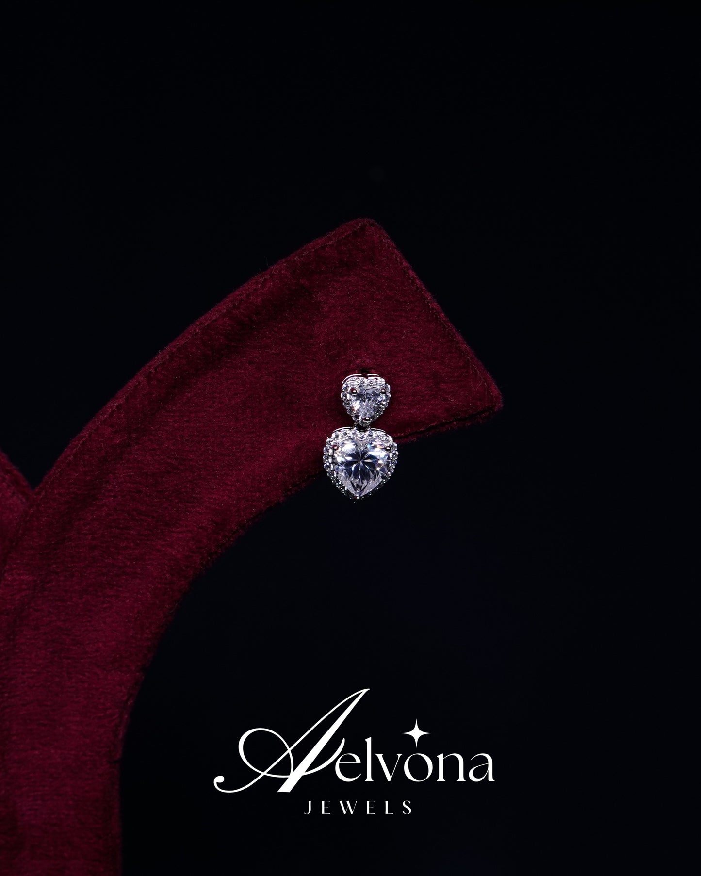 Radiant Heart Moissanite Silver 925 Earrings