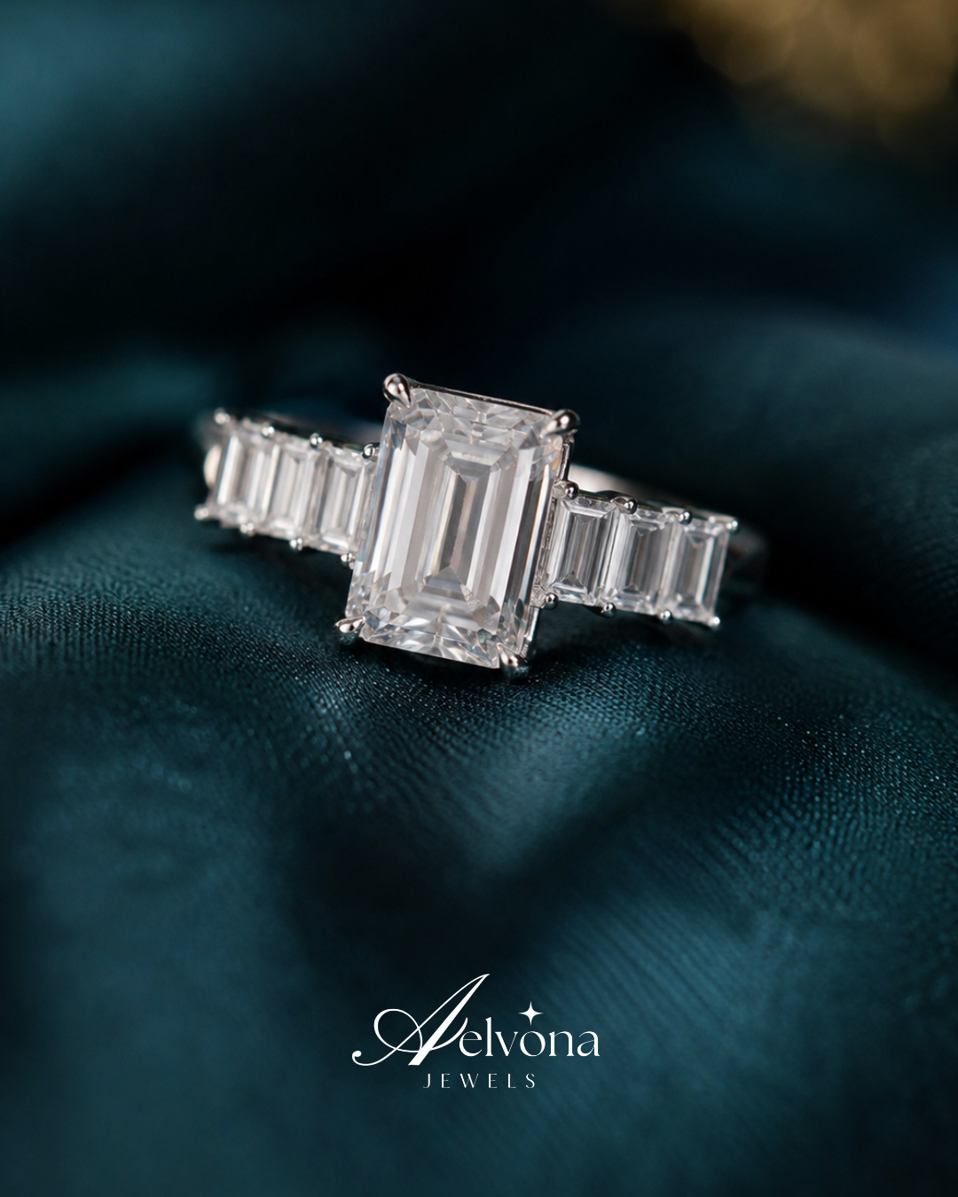 Crystal Axis Silver 925 Ring