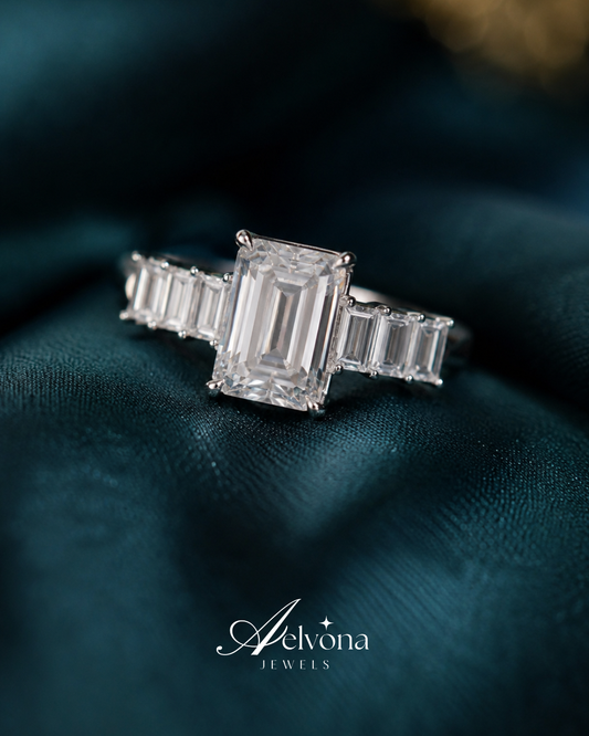 Crystal Axis Silver 925 Ring