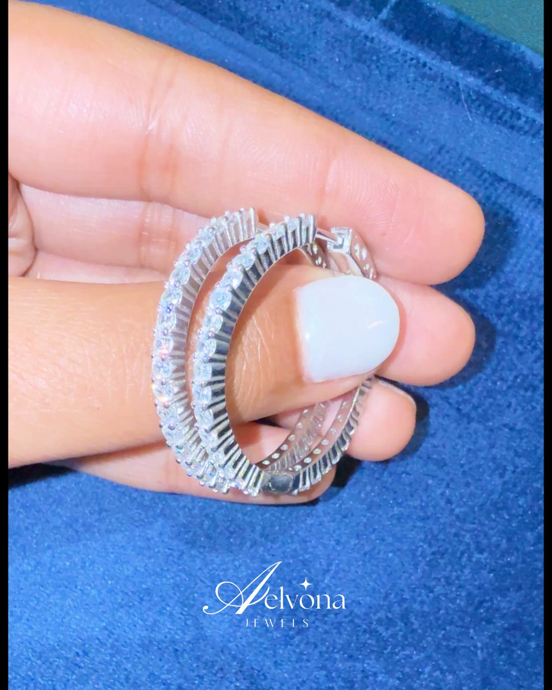 Lumière Silver 925 Hoops