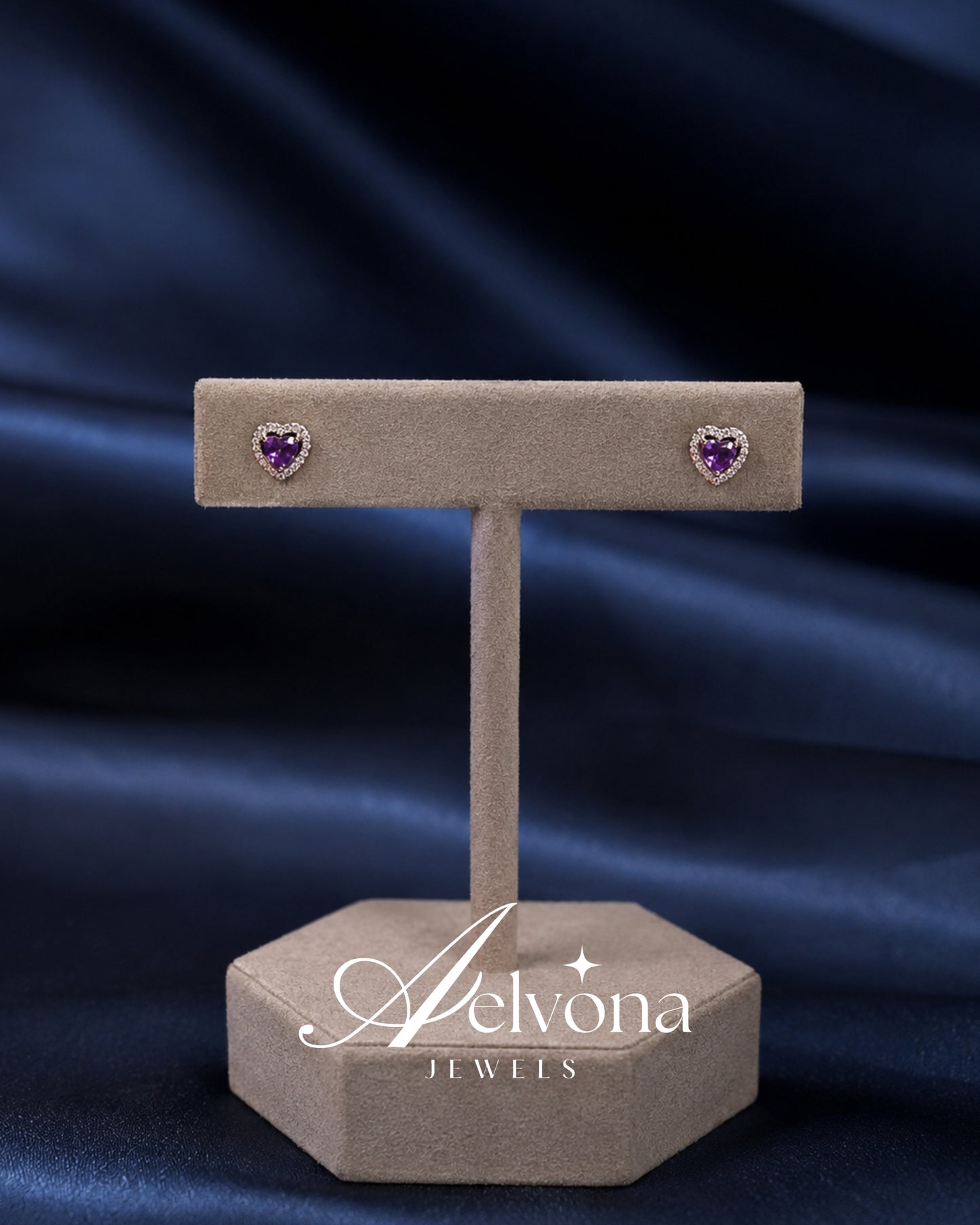 Veloura Heart Silver 925 Studs