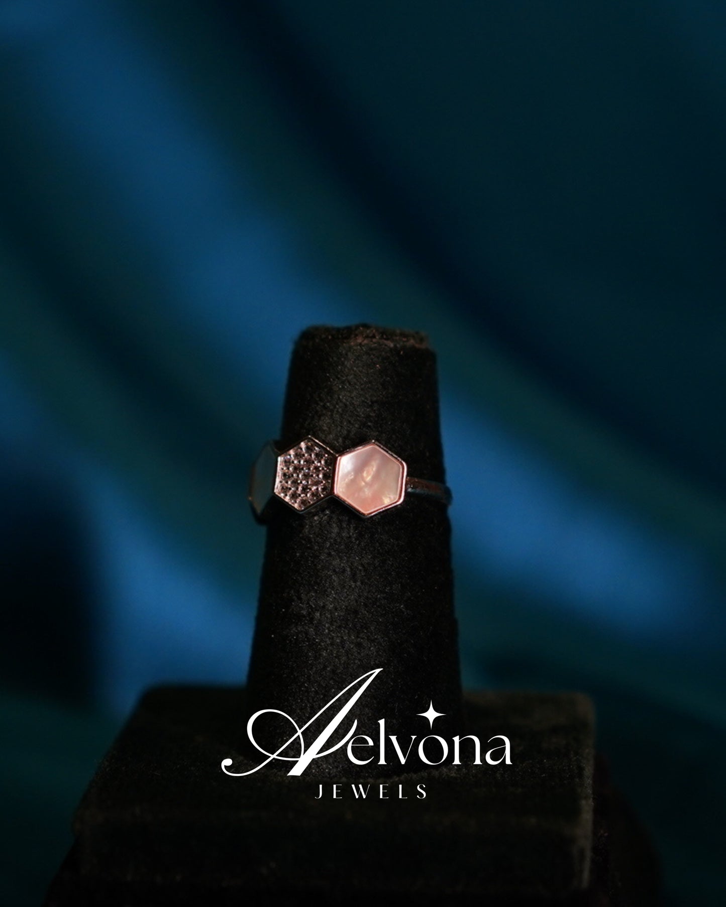 Hexelle Glow Silver 925 Ring