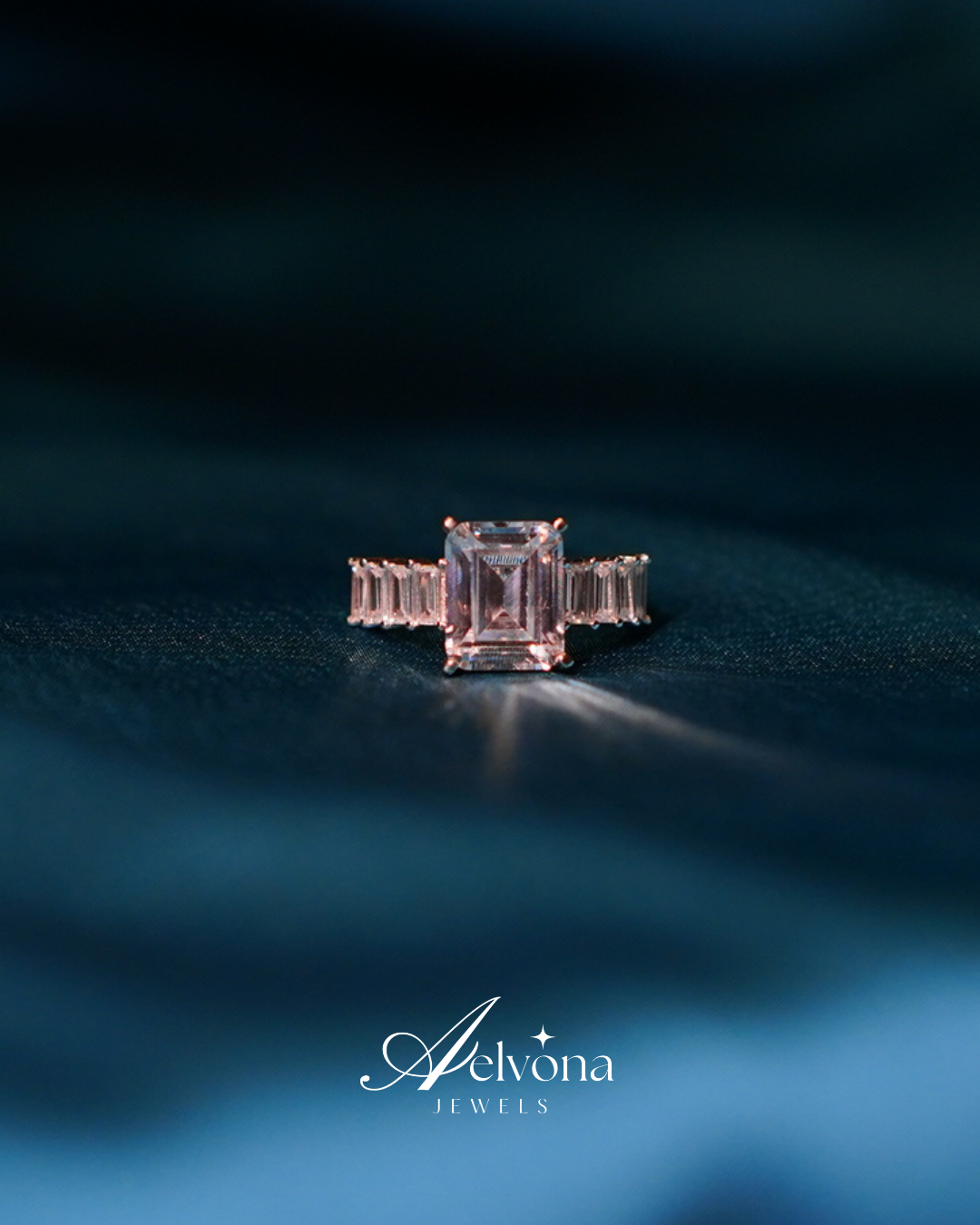 Crystal Axis Silver 925 Ring