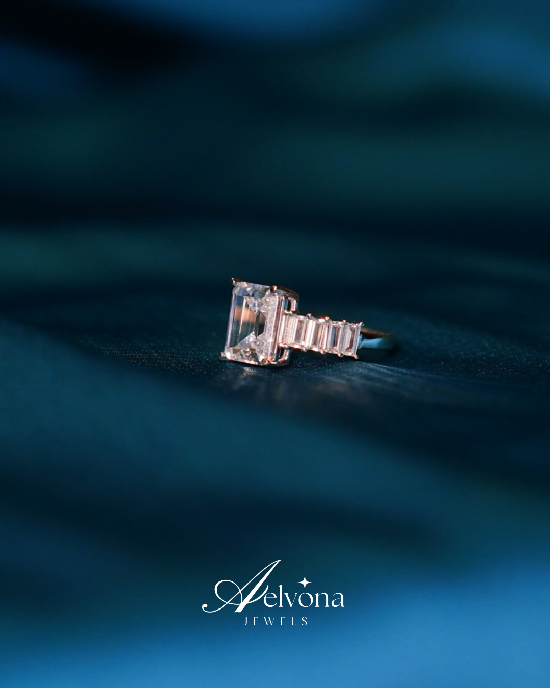 Crystal Axis Silver 925 Ring