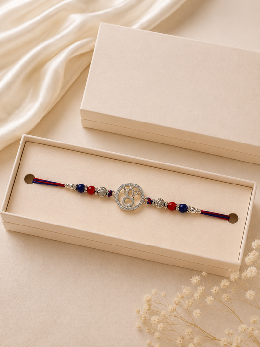 GANESHA SILVER 925 RAKHI