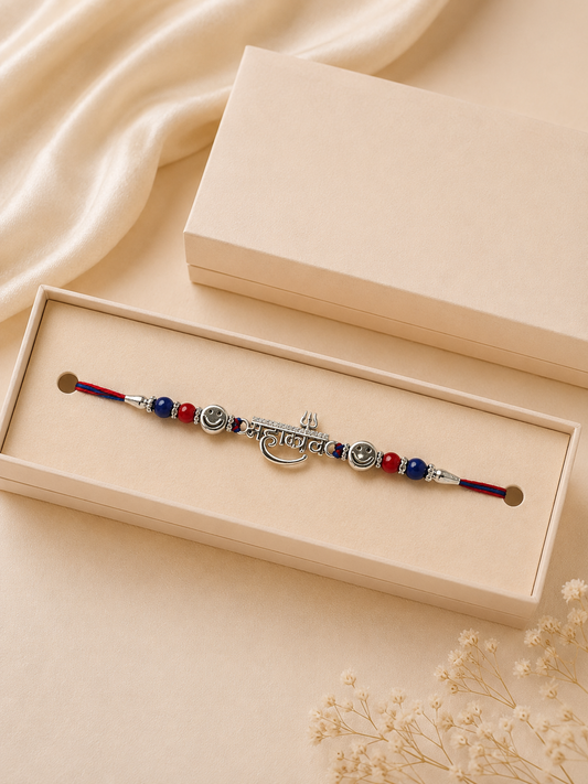 MAHAKAL SILVER 925 RAKHI
