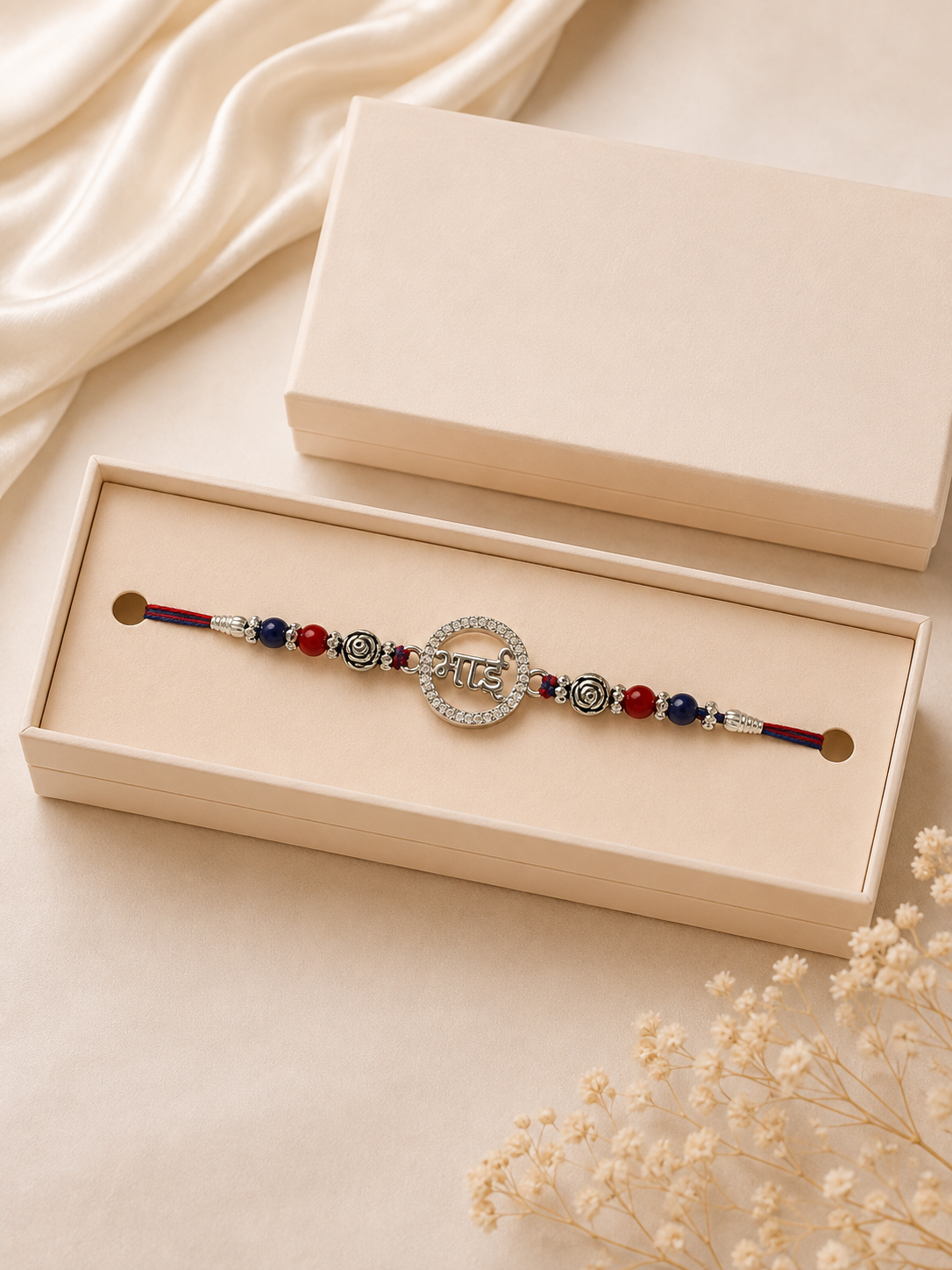 BHAI CHARM SILVER 925 RAKHI