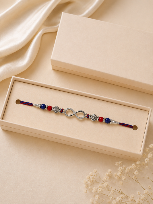 INFINITY SILVER 925 RAKHI